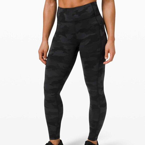 Lululemon Invigorate High-Rise Tight 23" Heritage 365 Camo- Size 6 (2021) - Picture 2 of 14